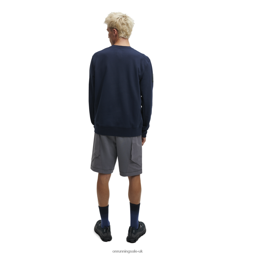 On Running Men Crew Neck 8N62N8583 Navy