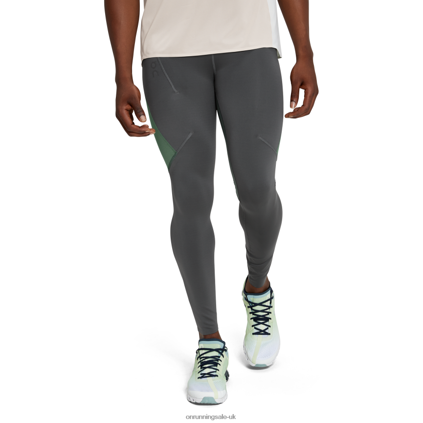 On Running Men Performance Tights 8N62N8778 Shadow/Ivy