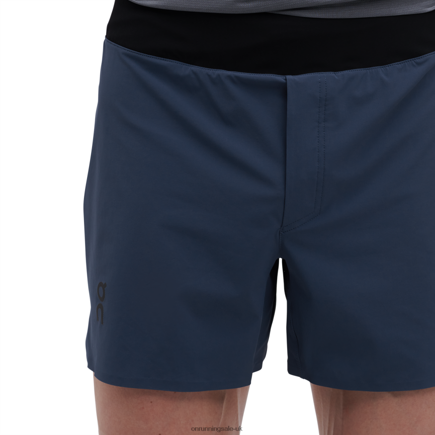 On Running Men 5 Lightweight Shorts 8N62N8930 Denim/Black