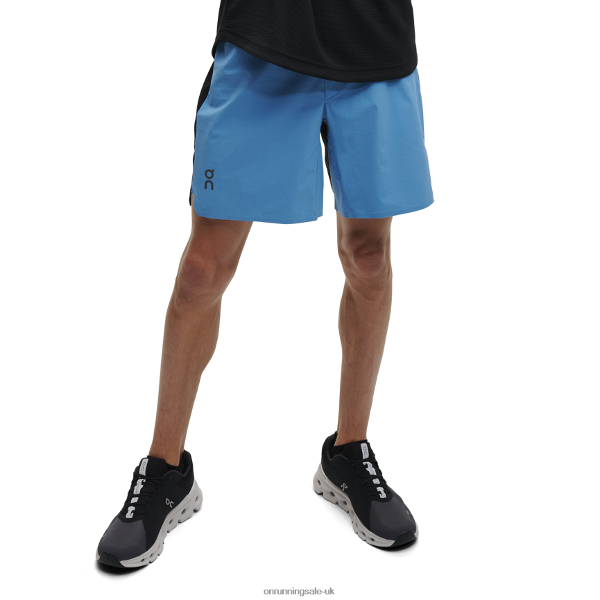 On Running Men Lightweight Shorts 8N62N8623 Niagara/Black