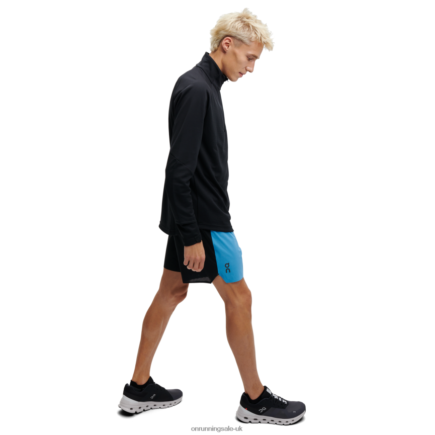 On Running Men Lightweight Shorts 8N62N8623 Niagara/Black