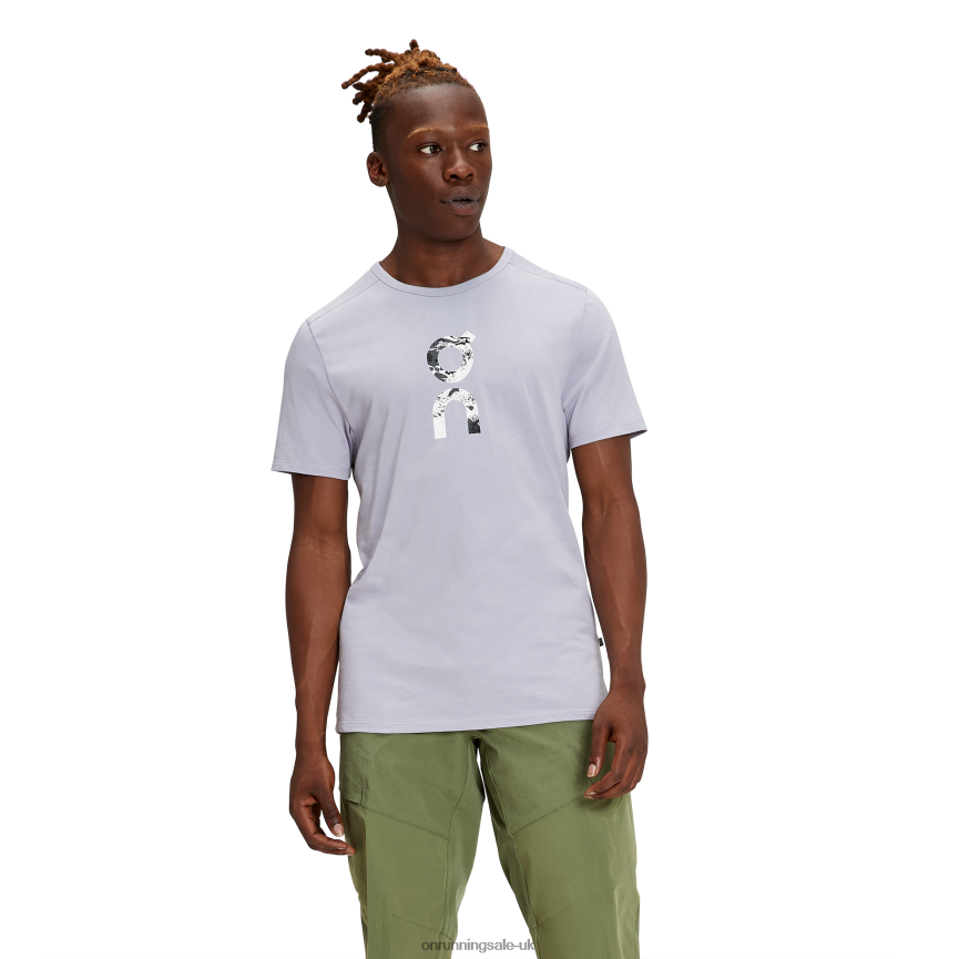 On Running Men Graphic-T 8N62N8577 Lilac