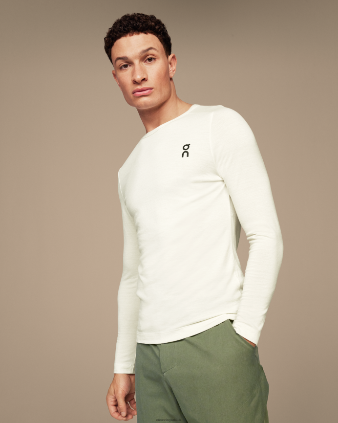 On Running Men Merino Long-T 8N62N8771 White
