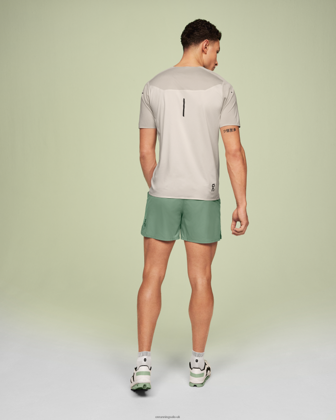 On Running Men Performance-T 8N62N8689 Pearl/Undyed-White