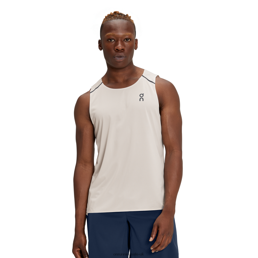 On Running Men Tank-T 8N62N8610 Pearl/Undyed-White