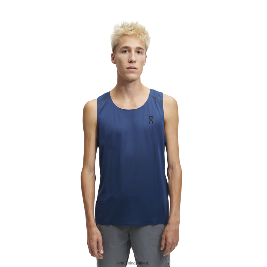 On Running Men Tank-T 8N62N8612 Denim/Navy