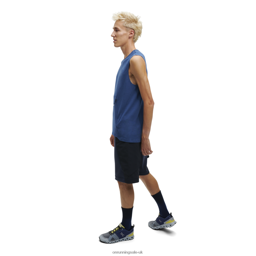 On Running Men Training Tank 8N62N8944 Denim