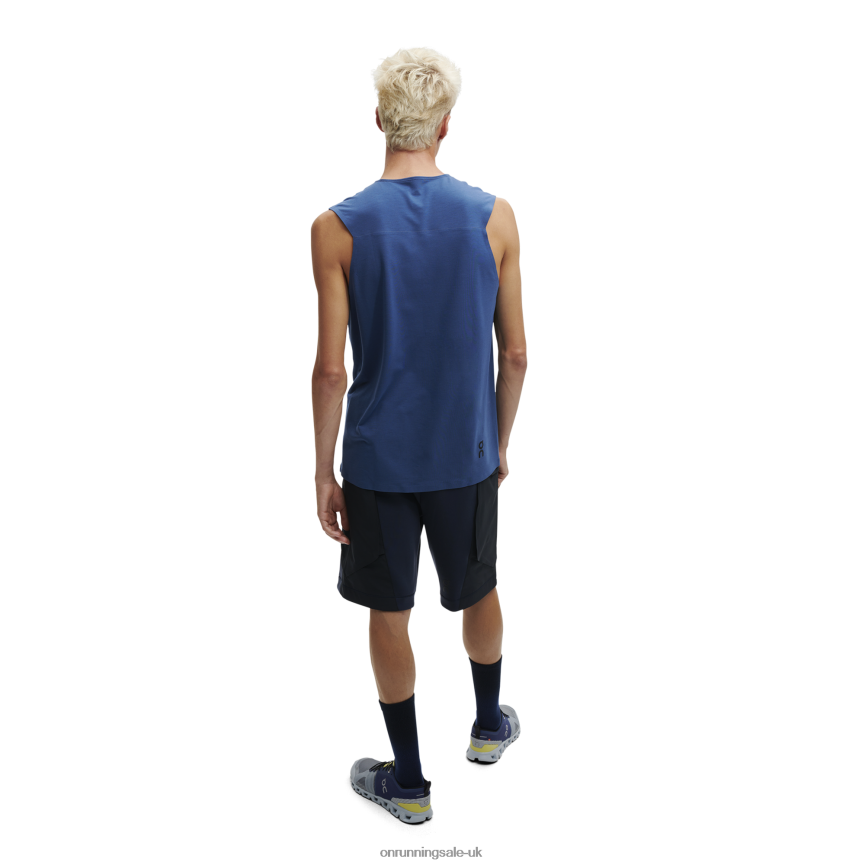 On Running Men Training Tank 8N62N8944 Denim