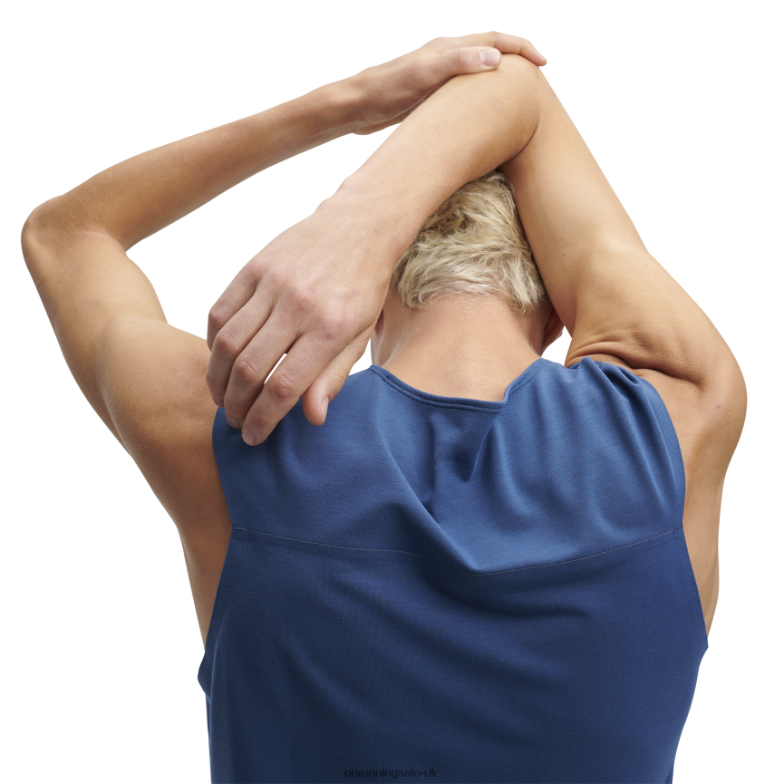 On Running Men Training Tank 8N62N8944 Denim