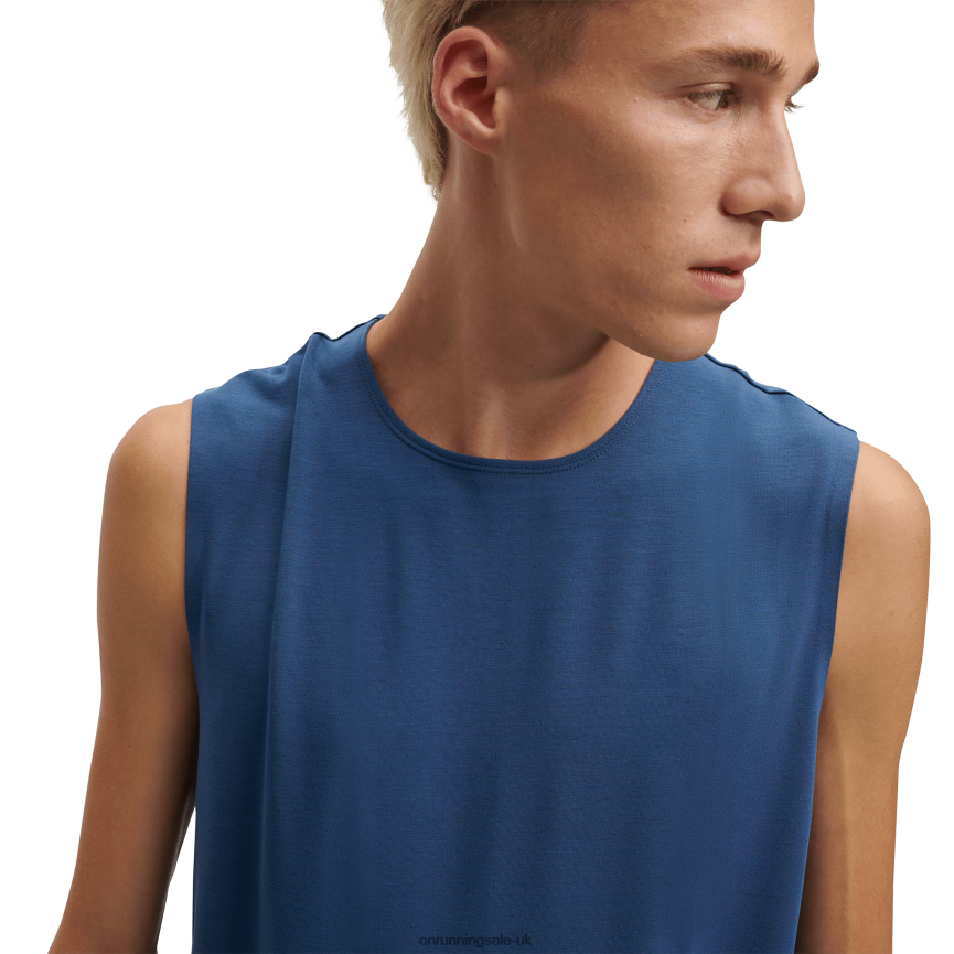 On Running Men Training Tank 8N62N8944 Denim