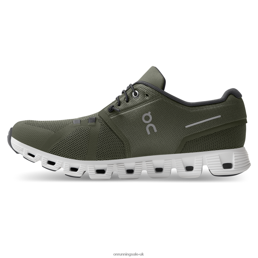 On Running Men Cloud 5 8N62N8824 Olive/White