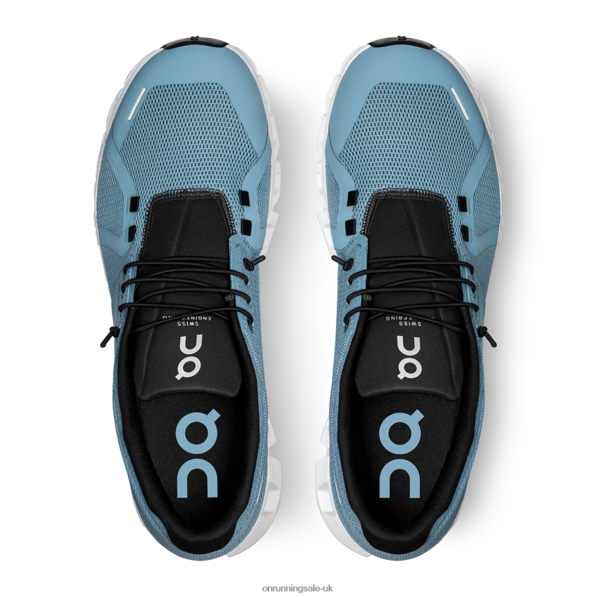 On Running Men Cloud 5 8N62N8825 Niagara/Black