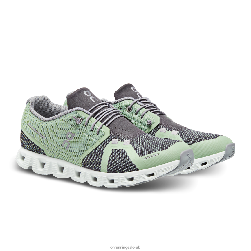 On Running Men Cloud 5 Combo 8N62N8643 Leaf/Eclipse