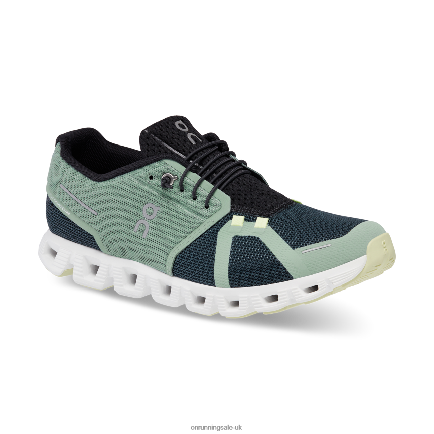 On Running Men Cloud 5 Push 8N62N8684 Moss/Stone