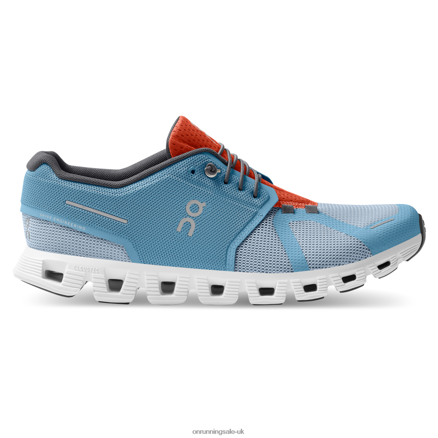 On Running Men Cloud 5 Push 8N62N8686 Niagara/Chambray