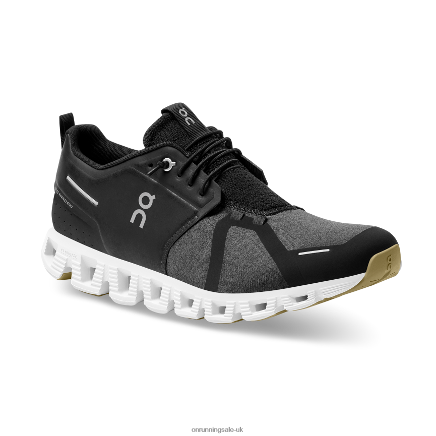 On Running Men Cloud 5 Terry 8N62N8898 Black/Almond