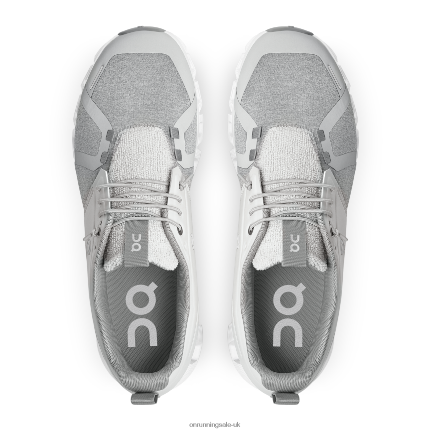 On Running Men Cloud 5 Terry 8N62N8899 Glacier/Lunar