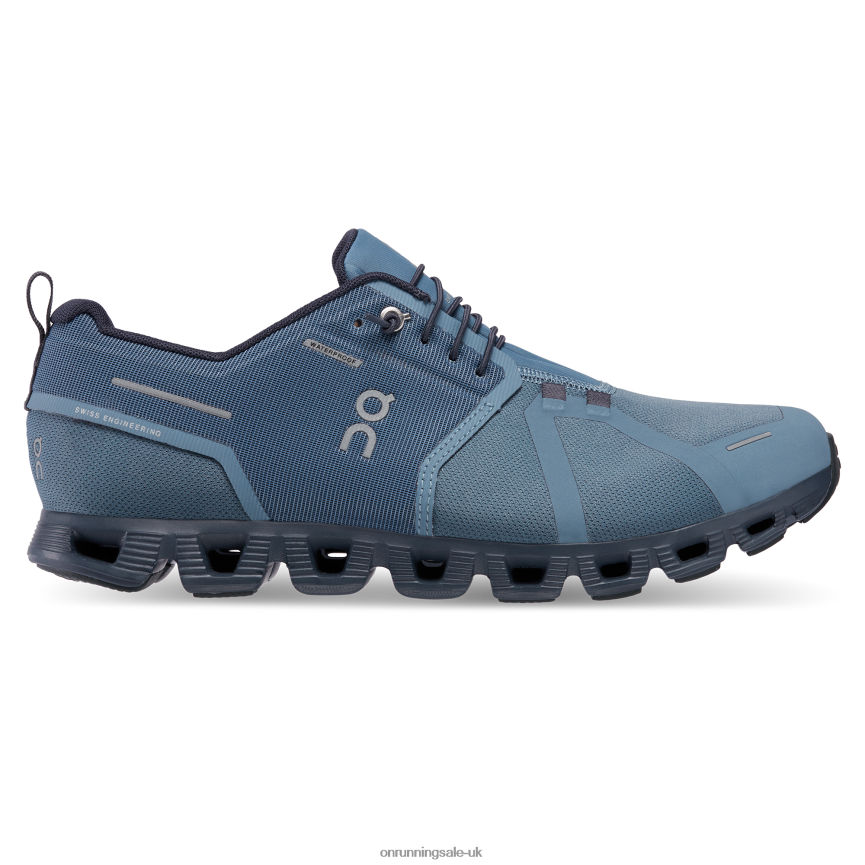 On Running Men Cloud 5 Waterproof 8N62N8679 Metal/Navy