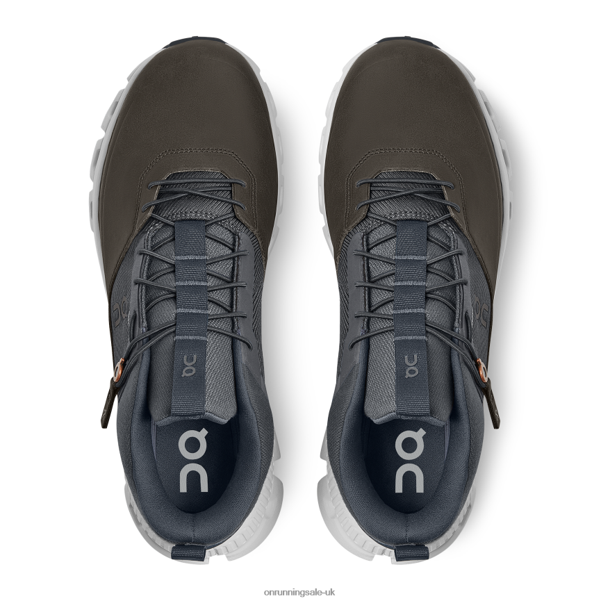 On Running Men Cloud Hi Waterproof 8N62N8965 Ink/Brown