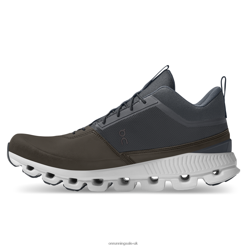 On Running Men Cloud Hi Waterproof 8N62N8965 Ink/Brown