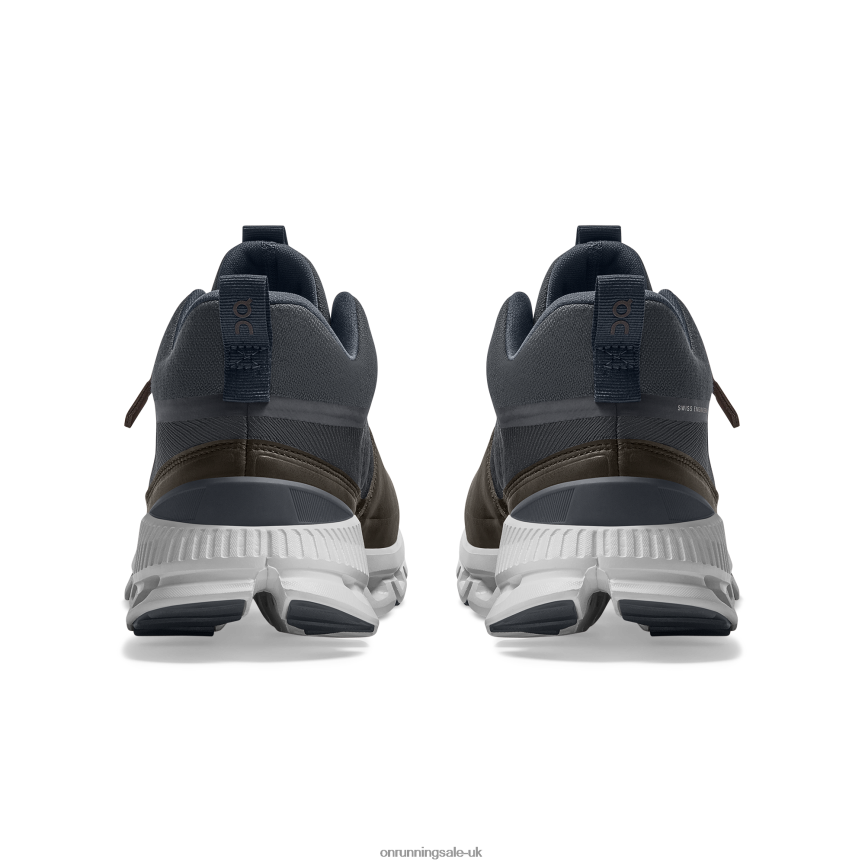 On Running Men Cloud Hi Waterproof 8N62N8965 Ink/Brown