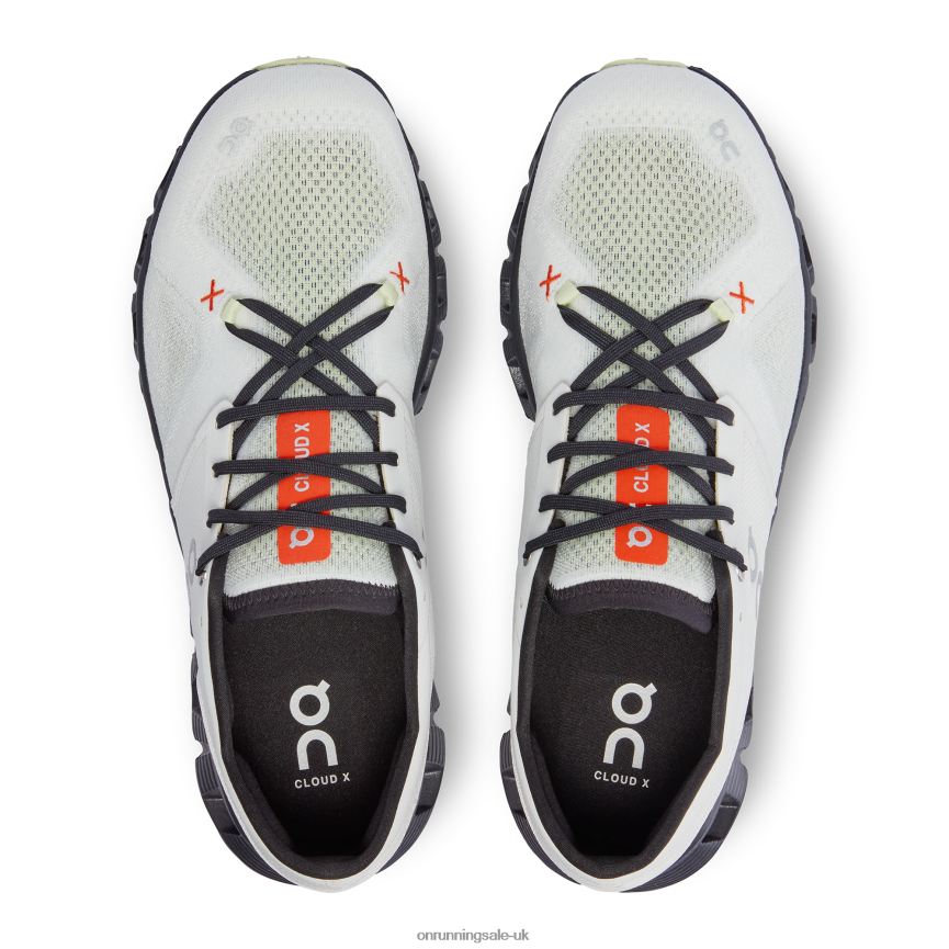 On Running Men Cloud X 3 8N62N8568 Ivory/Flame