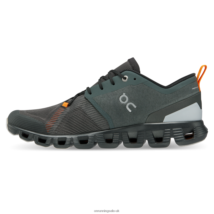 On Running Men Cloud X 3 Shift 8N62N8551 Lead/Turmeric