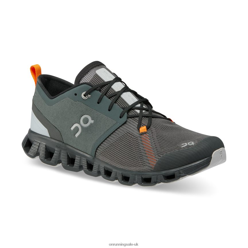 On Running Men Cloud X 3 Shift 8N62N8551 Lead/Turmeric