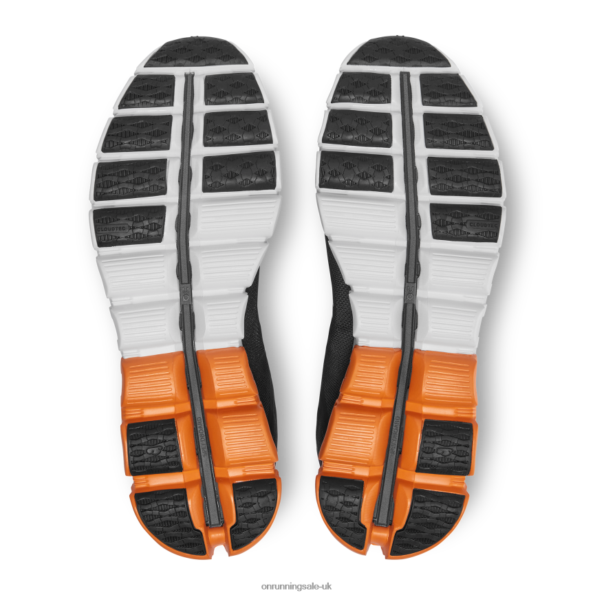 On Running Men Cloudflow 8N62N8586 Black/Turmeric