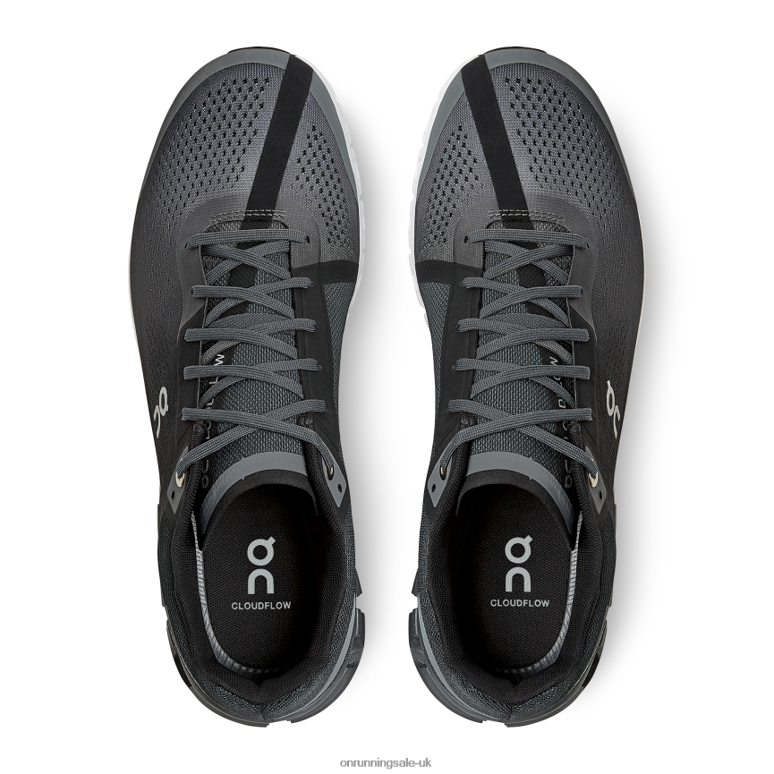 On Running Men Cloudflow Wide 8N62N8971 Black/Asphalt
