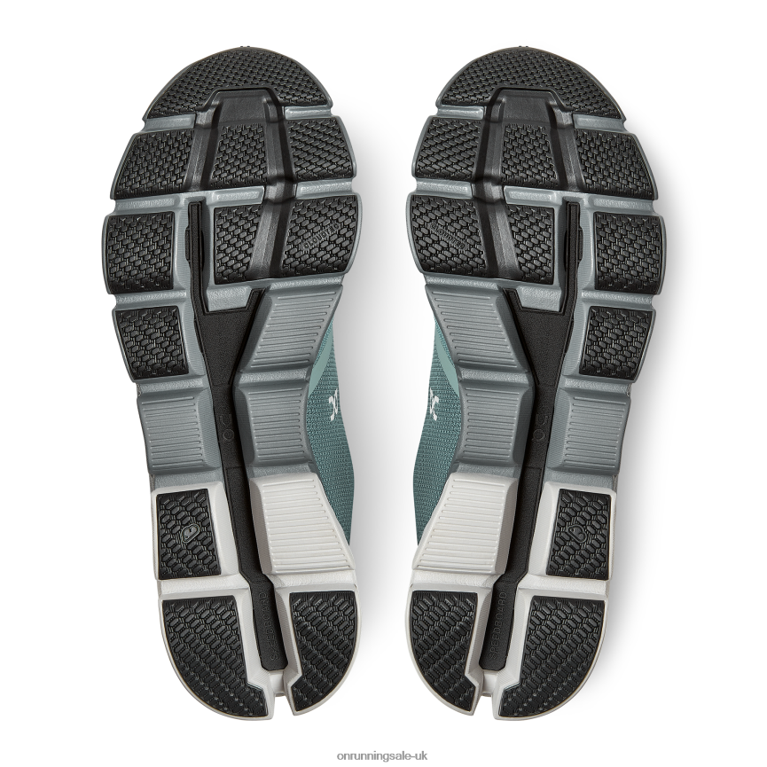 On Running Men Cloudflyer Waterproof 8N62N8966 Sea/Glacier