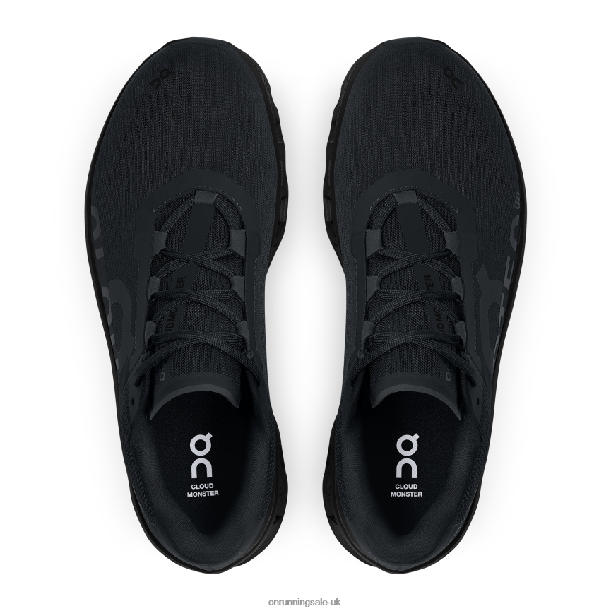 On Running Men Cloudmonster 8N62N8884 All Black