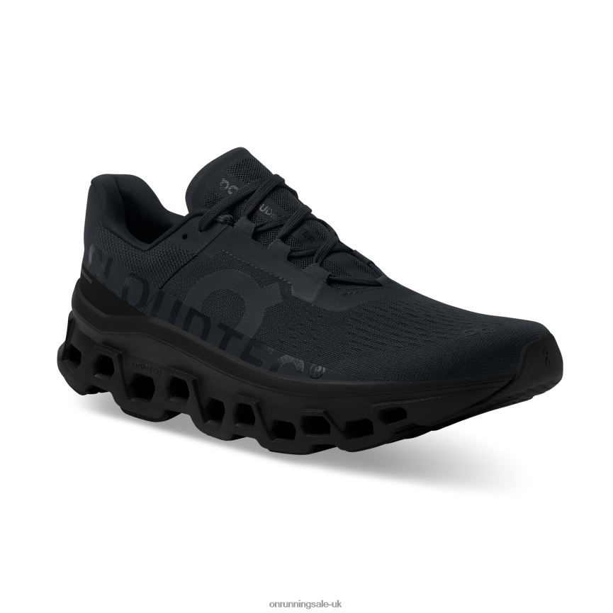 On Running Men Cloudmonster 8N62N8884 All Black
