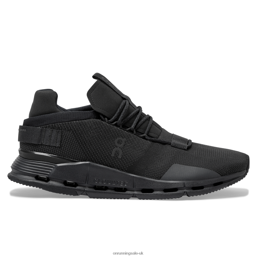 On Running Men Cloudnova 8N62N8878 Black/Eclipse