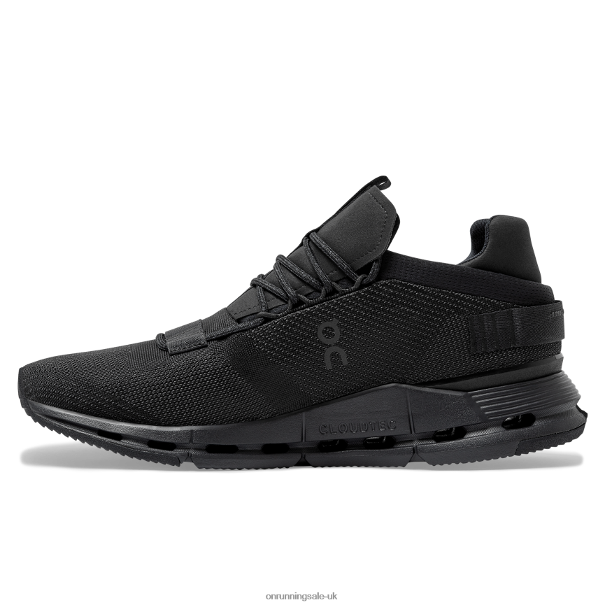 On Running Men Cloudnova 8N62N8878 Black/Eclipse