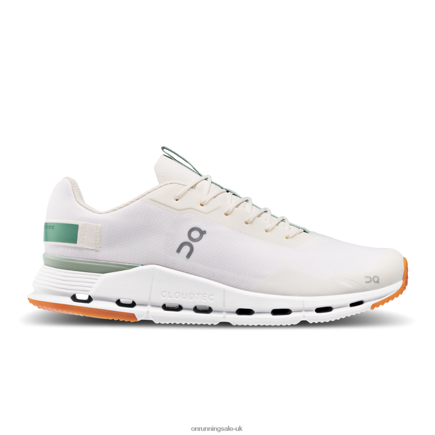 On Running Men Cloudnova Form 8N62N8810 White/Green
