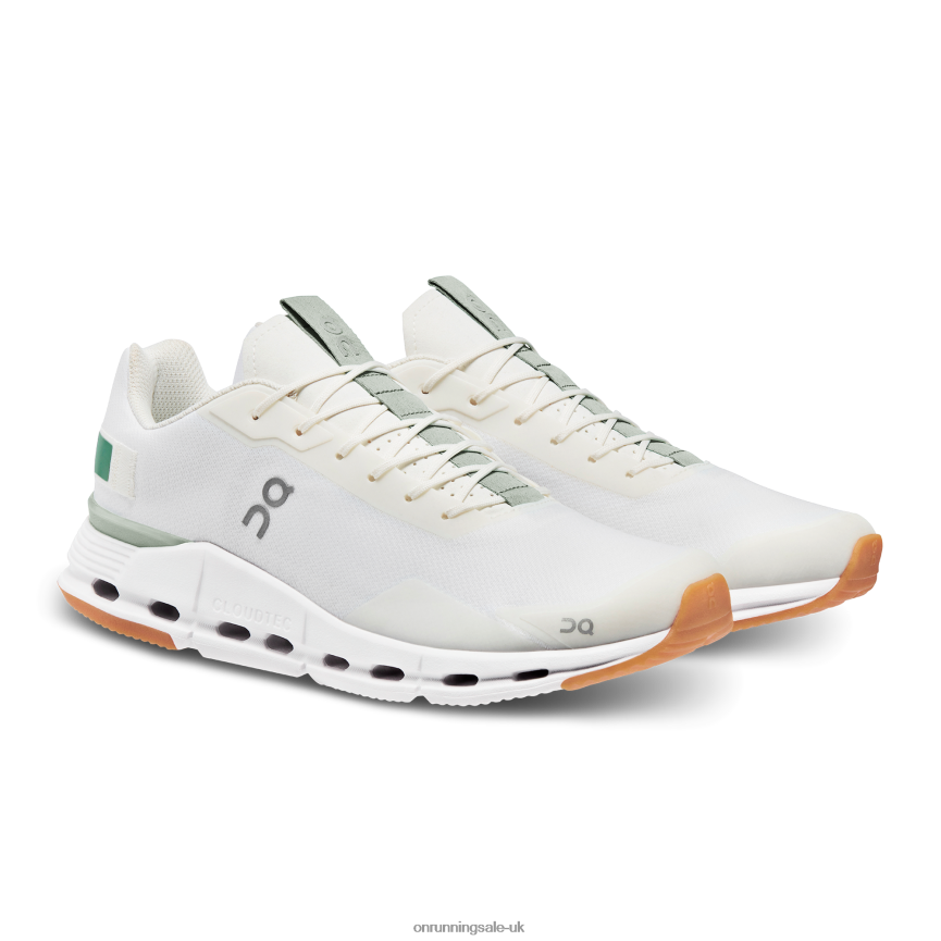 On Running Men Cloudnova Form 8N62N8810 White/Green