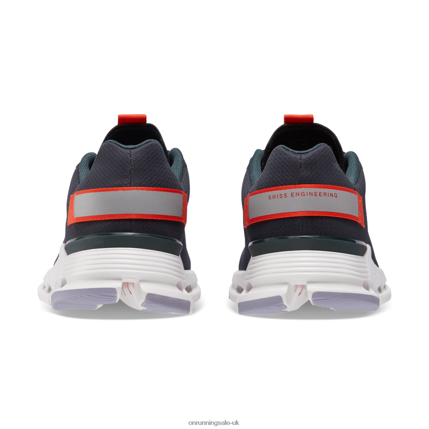 On Running Men Cloudnova Form 8N62N8813 Black/Flame