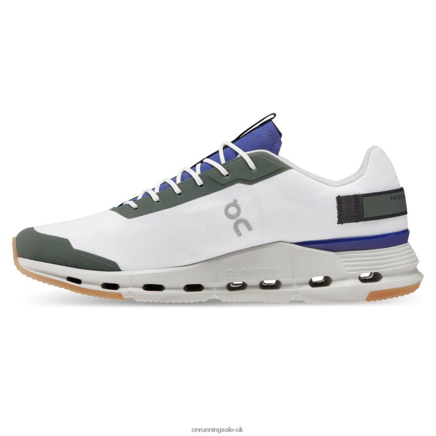 On Running Men Cloudnova Form 8N62N8814 White/Indigo