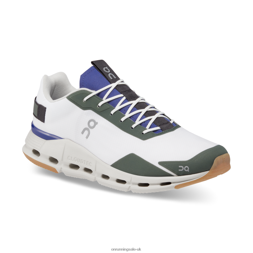 On Running Men Cloudnova Form 8N62N8814 White/Indigo