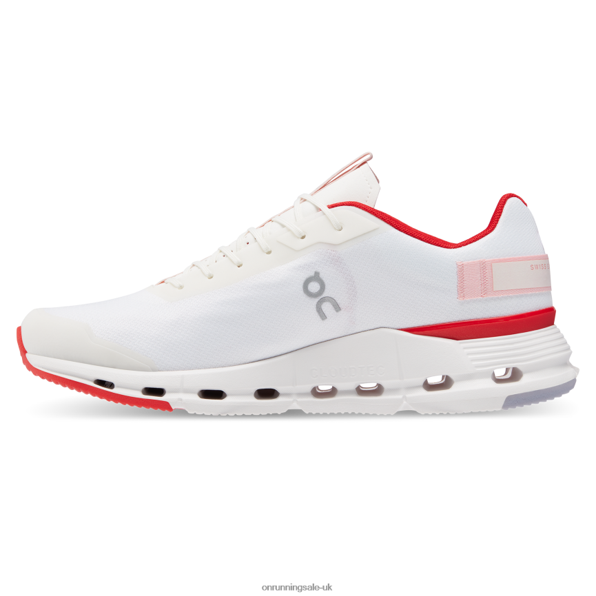 On Running Men Cloudnova Form 8N62N8815 White/Red