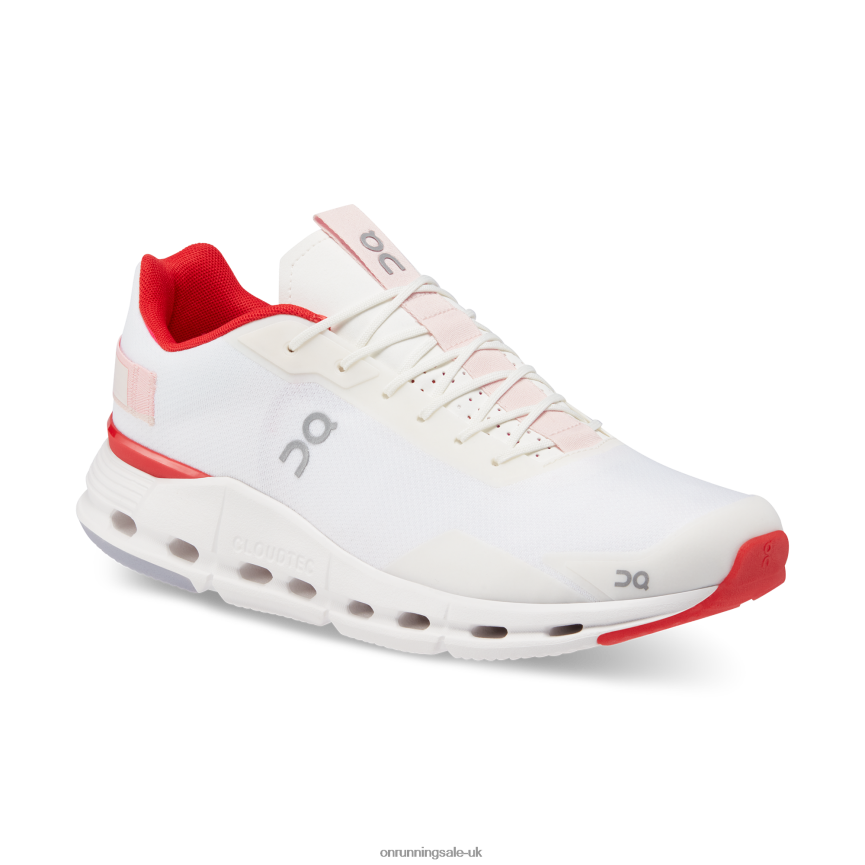 On Running Men Cloudnova Form 8N62N8815 White/Red