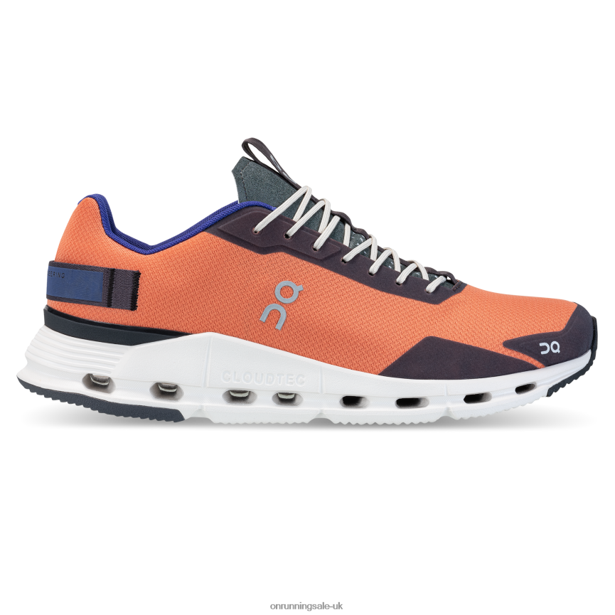 On Running Men Cloudnova Form 8N62N8816 Terracotta/Forest