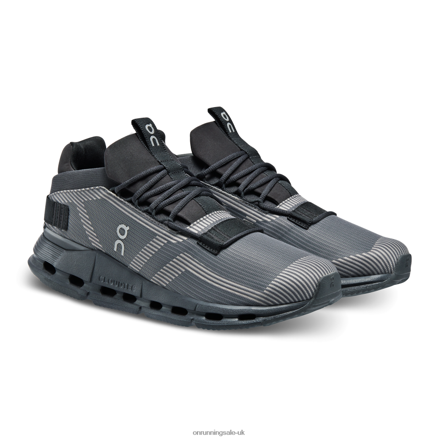 On Running Men Cloudnova Void 8N62N8641 Eclipse/Undyed-White