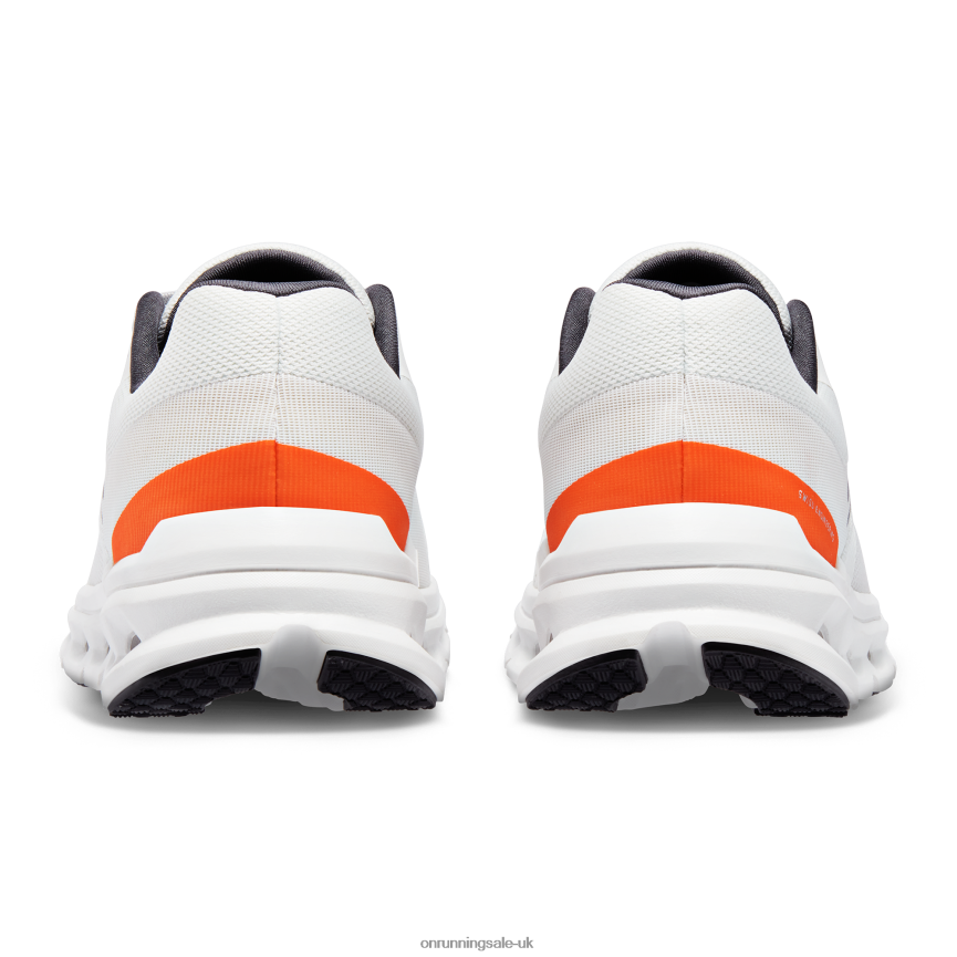 On Running Men Cloudrunner 8N62N8559 Undyed-White/Flame