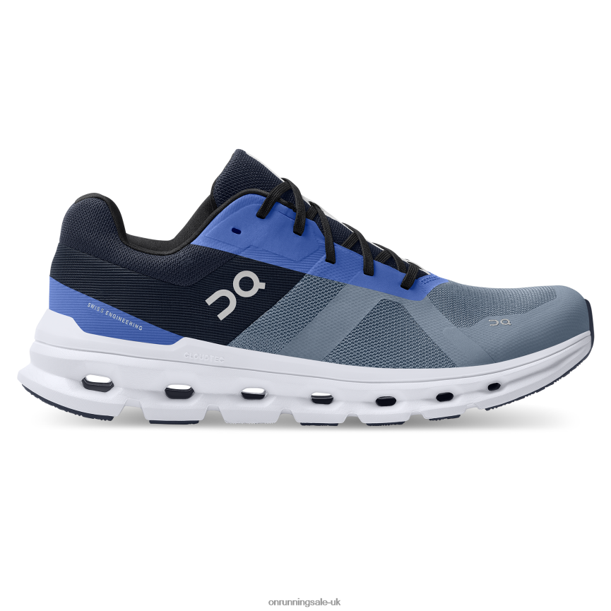 On Running Men Cloudrunner 8N62N8564 Metal/Midnight