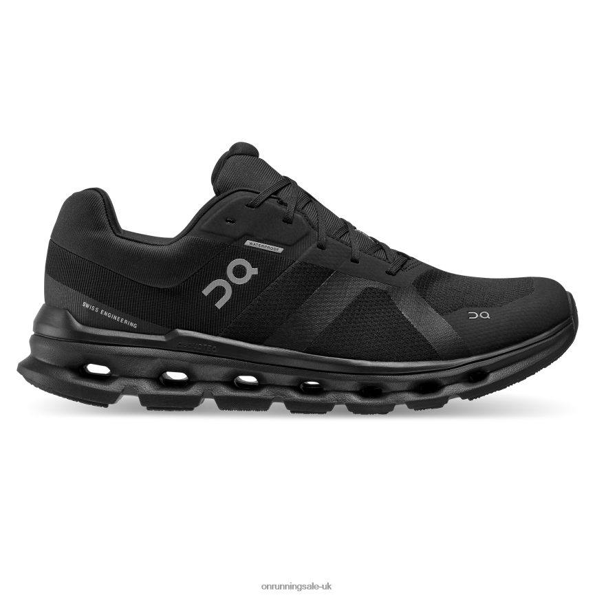 On Running Men Cloudrunner Waterproof 8N62N8850 Black