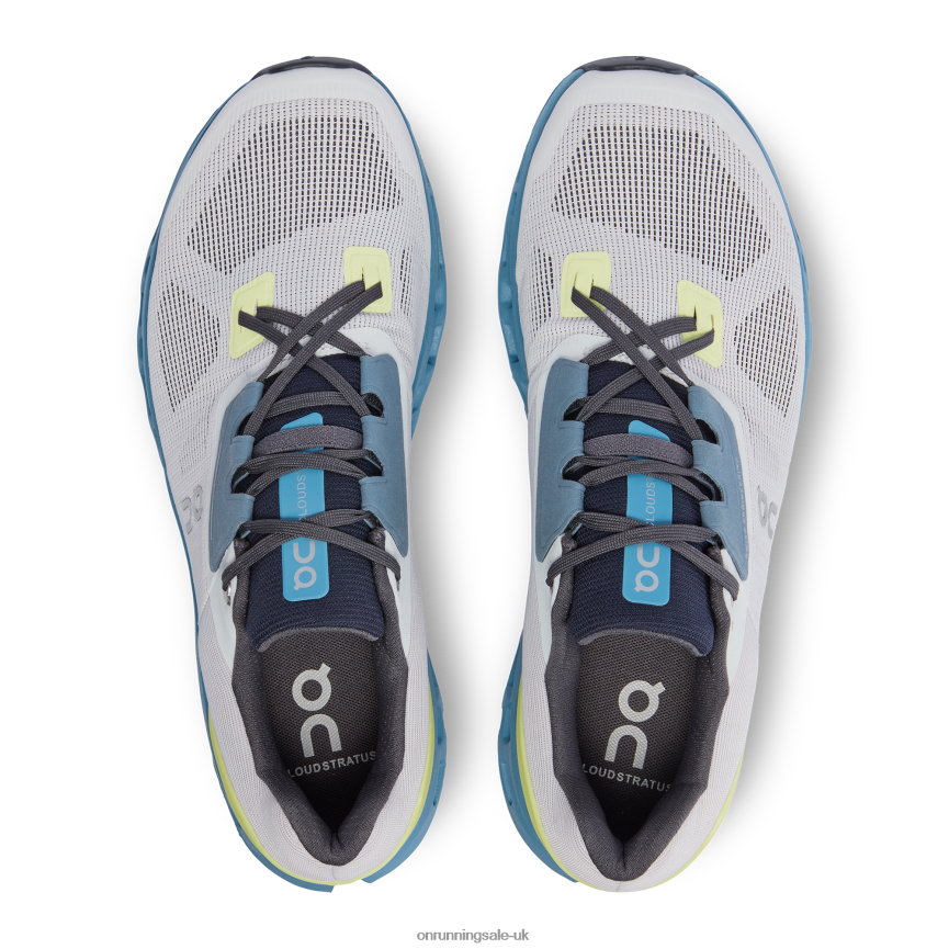 On Running Men Cloudstratus 8N62N8547 Frost/Niagara