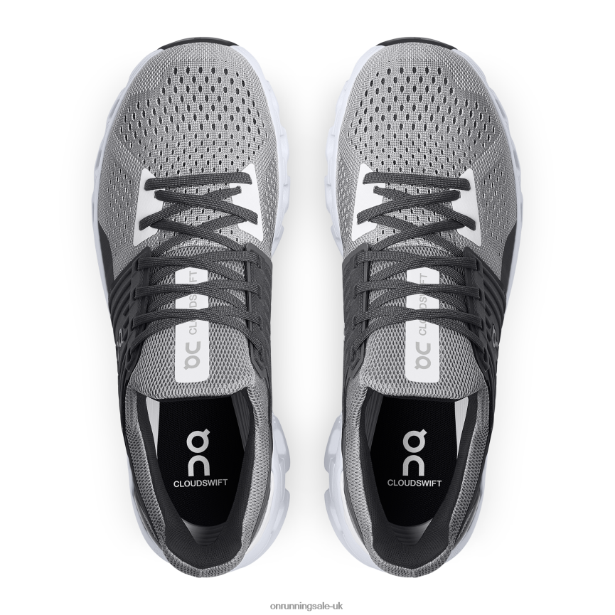 On Running Men Cloudswift 8N62N8865 Alloy/Eclipse