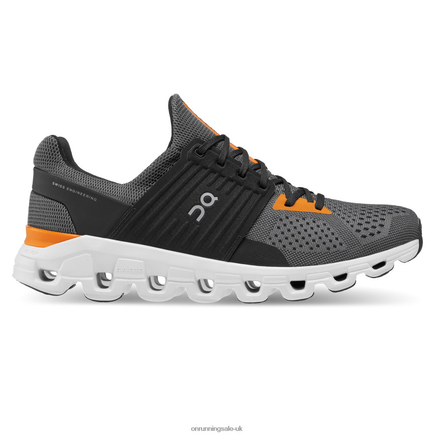 On Running Men Cloudswift 8N62N8867 Rock/Turmeric